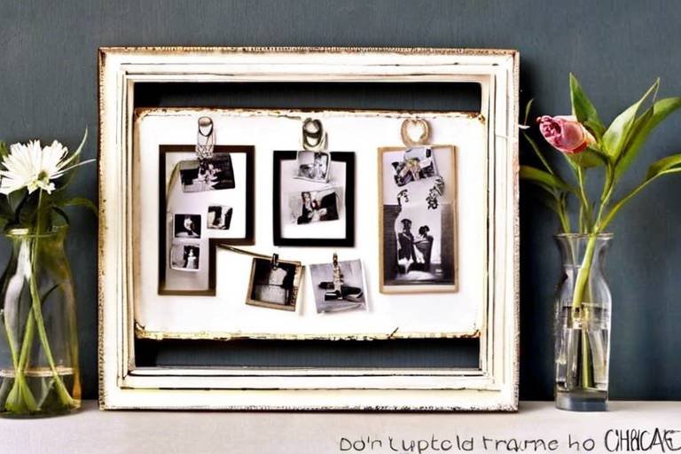 Chic Upcycled Picture Frame Ideas