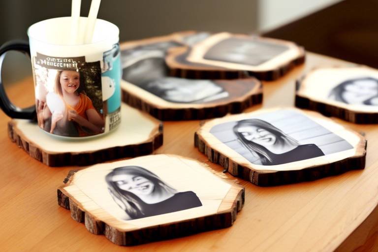 Unique Gift Idea: DIY Wooden Coasters