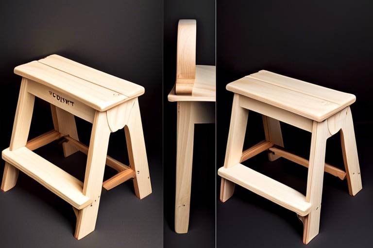 Design and Craft a Wooden Step Stool